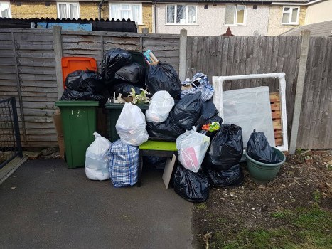 Skip container delivered in Tower Hamlets