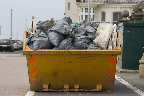 Clean and tidy garden with professional waste removal service