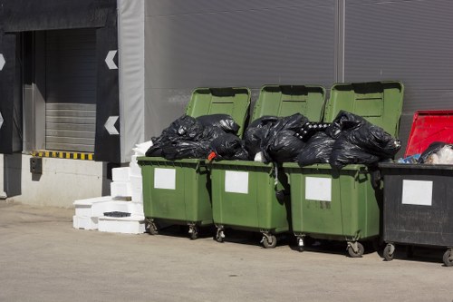 Garden waste being collected in Tower Hamlets